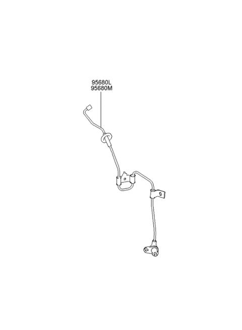 2007 Hyundai Tiburon ABS Sensor Diagram