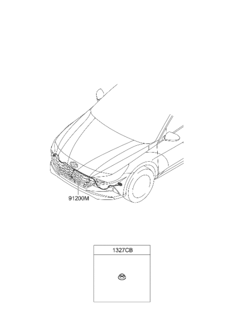 2023 Hyundai Elantra Miscellaneous Wiring Diagram 3