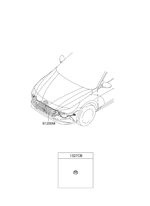 2021 Hyundai Elantra Korean made Miscellaneous Wiring Diagram 3