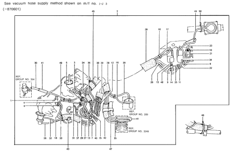 1986 Hyundai Excel Vacuum Hose Diagram 3