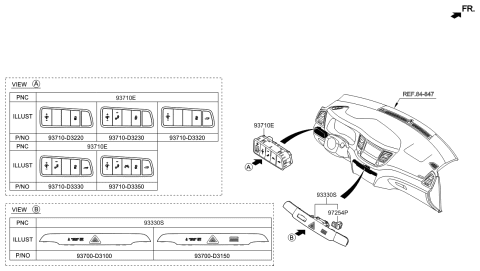 2017 Hyundai Tucson Switch Diagram