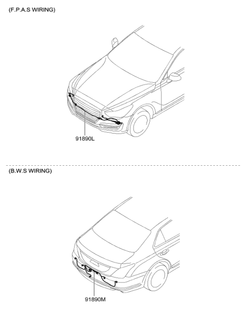 2017 Hyundai Genesis G90 Miscellaneous Wiring Diagram 3