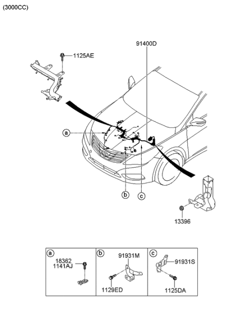 2011 Hyundai Azera Control Wiring Diagram 2