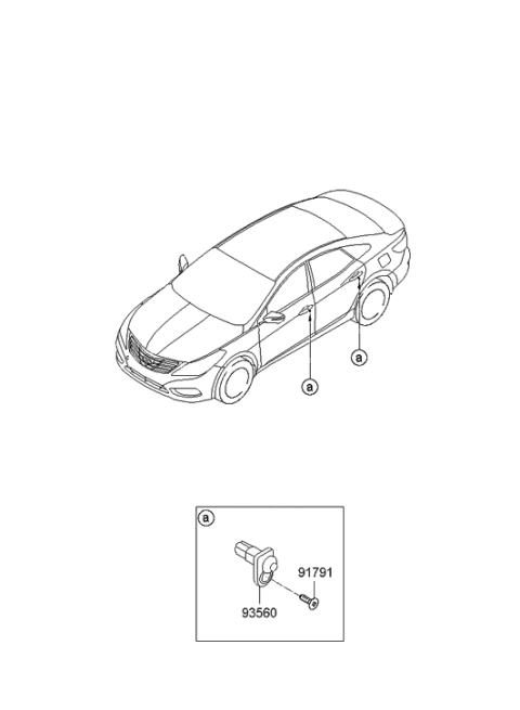 2013 Hyundai Azera Switch Diagram 2