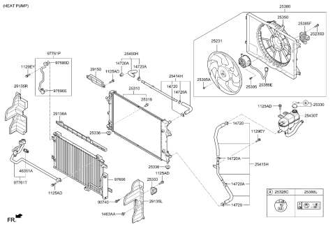 2019 Hyundai Ioniq Electric Cooling System Diagram 2