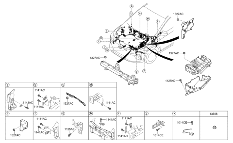 2019 Hyundai Ioniq Electric Control Wiring Diagram