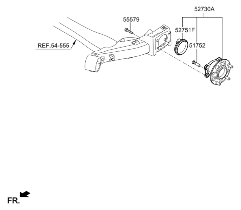 2018 Hyundai Ioniq Electric Rear Axle Diagram