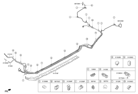 2017 Hyundai Ioniq Hybrid Fuel Line Diagram
