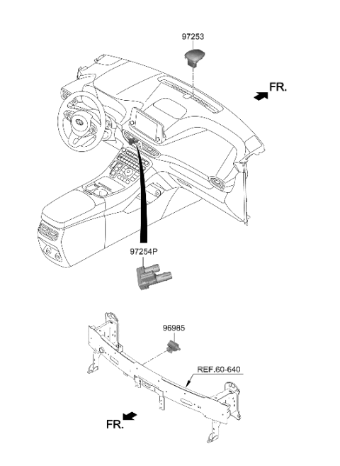 2022 Hyundai Santa Fe Hybrid Heater System-Heater Control Diagram