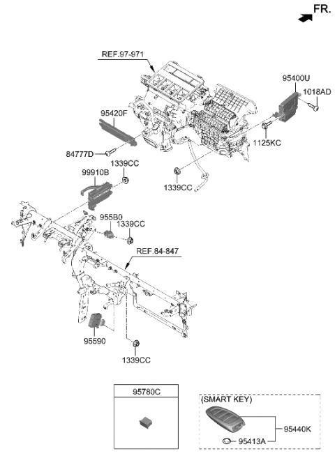 2023 Hyundai Santa Fe Hybrid Relay & Module Diagram 2