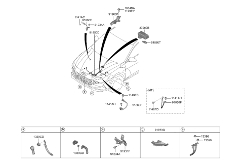 2023 Hyundai Elantra Miscellaneous Wiring Diagram 1