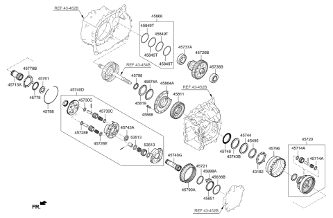 2020 Hyundai Tucson Transaxle Gear - Auto Diagram 3
