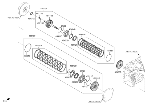 2020 Hyundai Tucson Transaxle Clutch - Auto Diagram 1