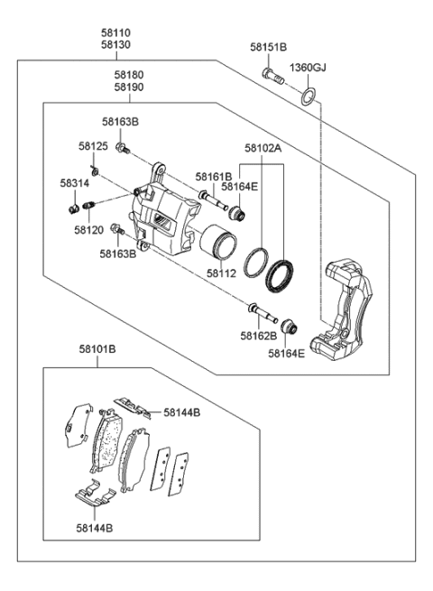 2005 Hyundai Accent New Body Style Front Axle Diagram 2