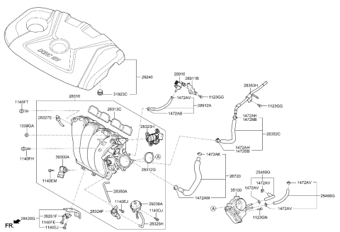 2014 Hyundai Elantra Intake Manifold Diagram
