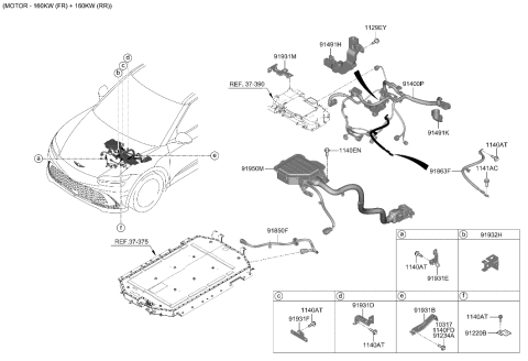 2023 Hyundai Genesis GV60 Control Wiring Diagram 3