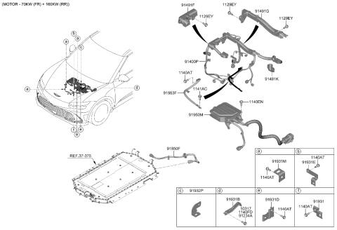 2023 Hyundai Genesis GV60 Control Wiring Diagram 2