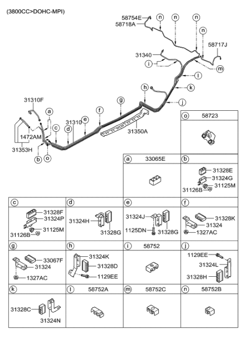 2011 Hyundai Genesis Coupe Fuel System Diagram 4