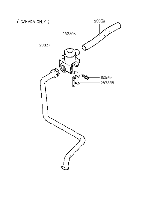 1993 Hyundai Excel Pulse Air Feeder Diagram