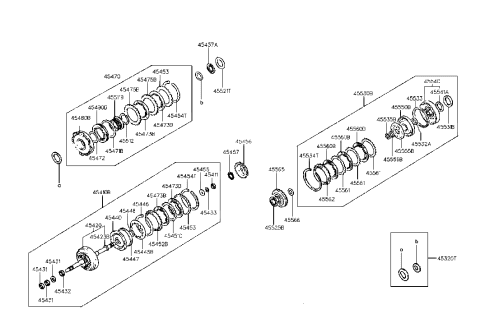 1991 Hyundai Excel Transaxle Clutch - Auto Diagram