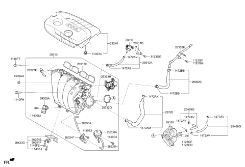 2011 Hyundai Elantra Intake Manifold Diagram 2