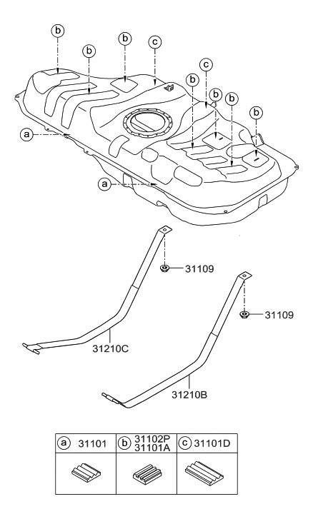 2011 Hyundai Elantra Fuel System Diagram 4