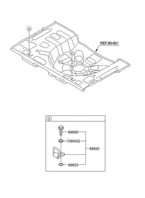 2012 Hyundai Veloster Child Rest Holder Diagram