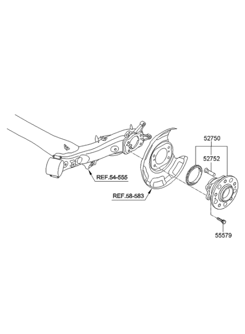 2011 Hyundai Veloster Rear Axle Diagram