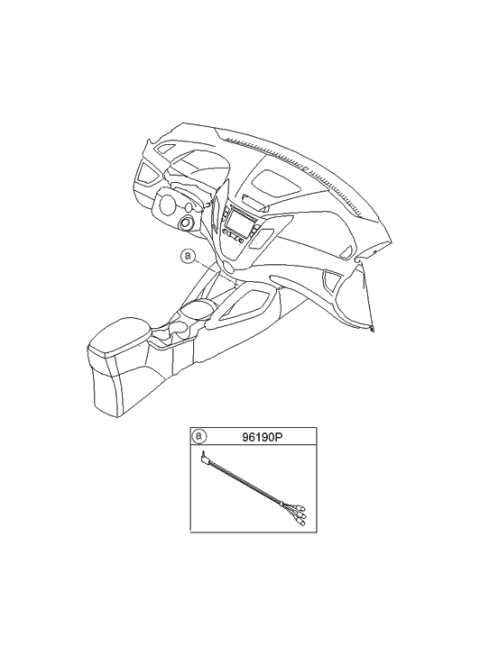 2014 Hyundai Veloster Audio Diagram