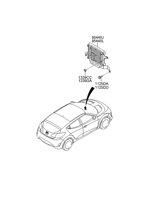 2013 Hyundai Veloster Transmission Control Unit Diagram