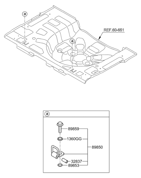 2015 Hyundai Veloster Child Rest Holder Diagram