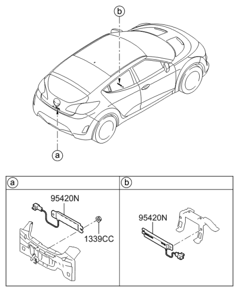 2016 Hyundai Veloster Relay & Module Diagram 3