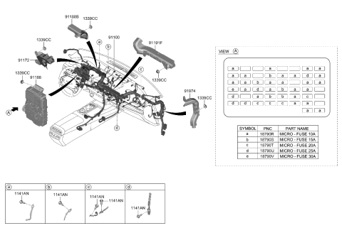 2023 Hyundai Genesis Electrified G80 Main Wiring Diagram