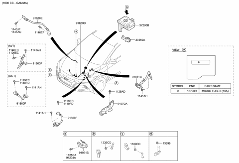 2017 Hyundai Elantra Korean made Miscellaneous Wiring Diagram 1