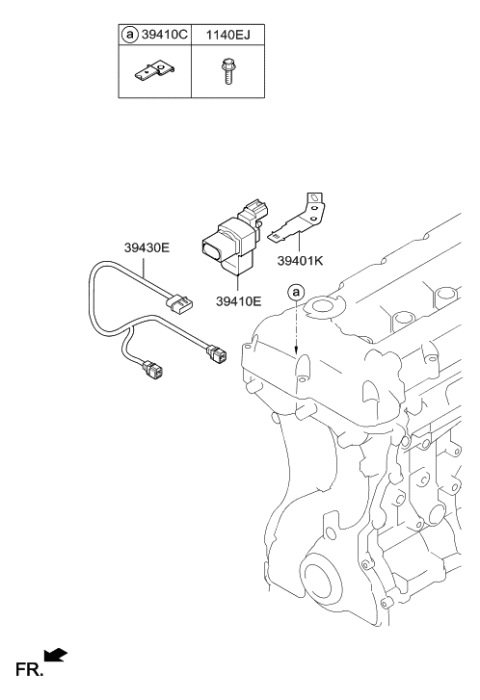 2018 Hyundai Elantra Korean made Solenoid Valve Diagram
