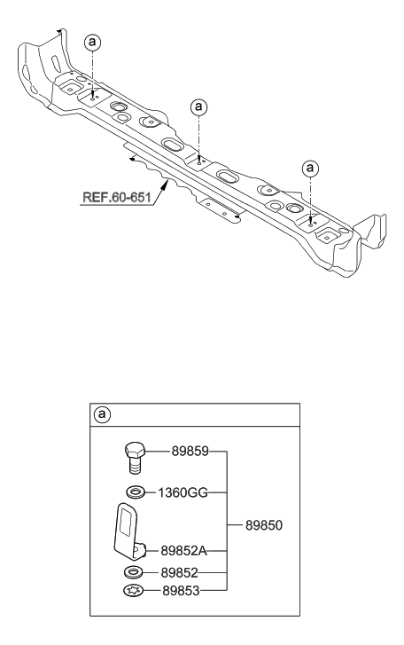 2011 Hyundai Elantra Touring Child Rest Holder Diagram