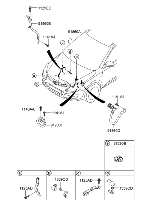 2012 Hyundai Elantra Touring Miscellaneous Wiring Diagram 1