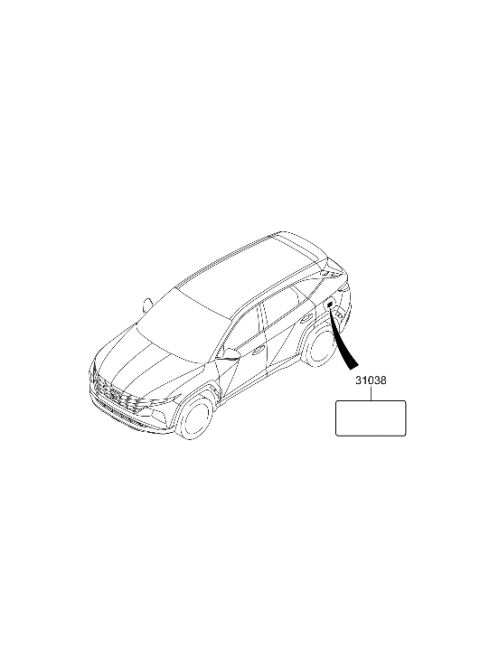 2023 Hyundai Tucson Hybrid Fuel System Diagram 4
