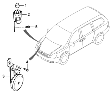 2006 Hyundai Entourage Switches Diagram