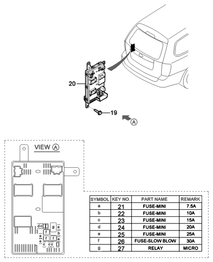 2006 Hyundai Entourage Produced Before OCT.29.2006 Floor Wiring Diagram 2