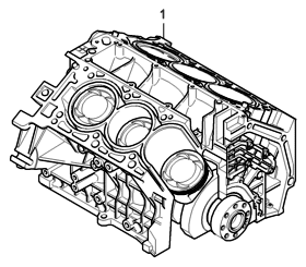 2006 Hyundai Entourage Short Engine Assy Diagram