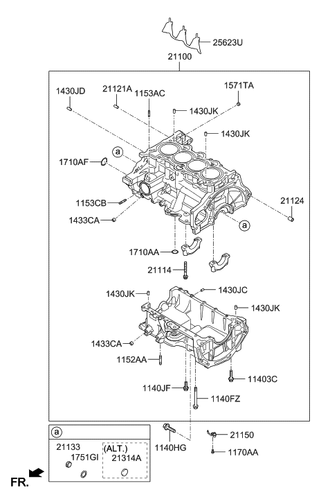 2019 Hyundai Kona Cylinder Block Diagram 1