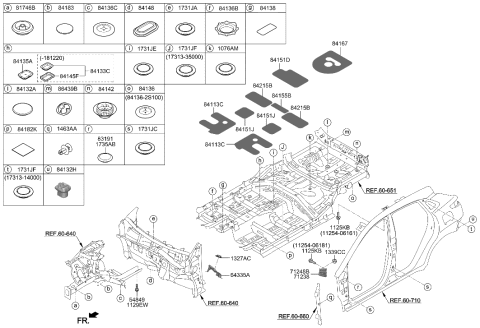 2021 Hyundai Genesis GV80 Bolt Diagram for 11254-06181