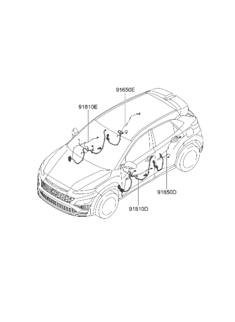 2023 Hyundai Kona N Door Wiring Diagram