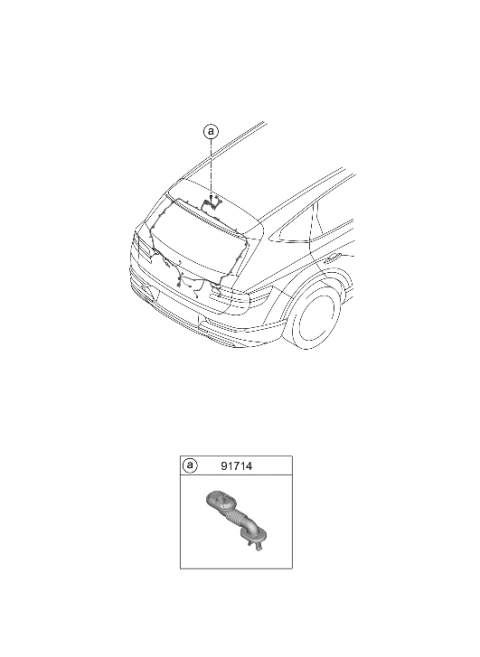 2023 Hyundai Genesis GV80 Door Wiring Diagram 2