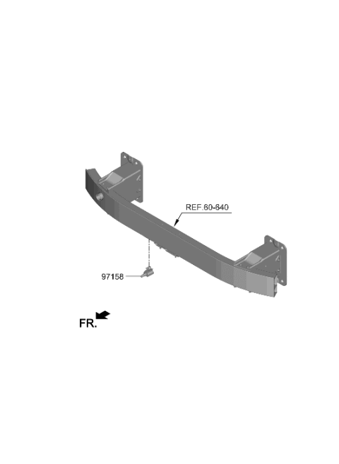 2021 Hyundai Genesis GV80 Heater System-Heater Control Diagram