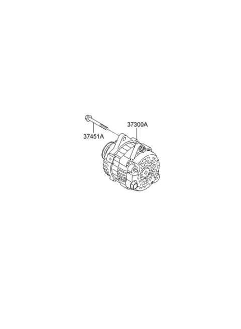 2012 Hyundai Santa Fe Alternator Diagram 3