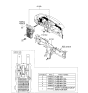 Diagram for 2006 Hyundai Santa Fe Fuse - 9-368-856-7