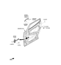 Diagram for Hyundai Santa Cruz Door Check - 77980-K5000