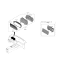 Diagram for 2023 Hyundai Santa Cruz Instrument Cluster - 94003-K5000